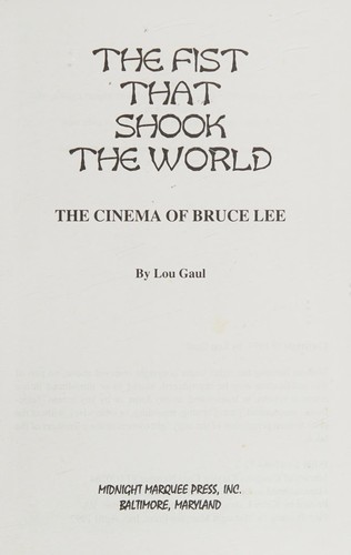 The fist that shook the world