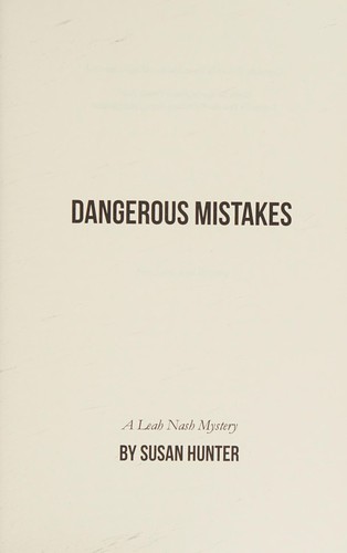 Dangerous mistakes