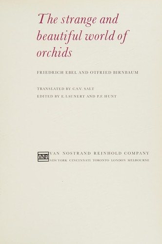Schoene und seltsame Welt der Orchideen