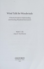 Wind talk for woodwinds