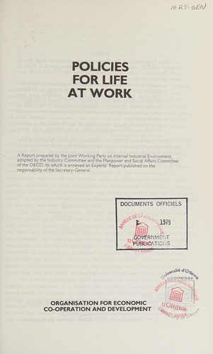 Policies for life at work