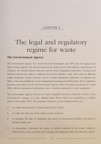 Waste Management (The Chandos Series on the Environment)