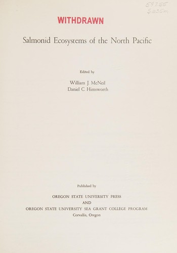 Salmonid ecosystems of the North Pacific