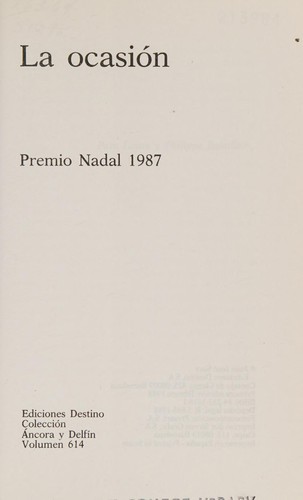 La ocasión