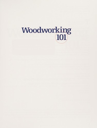 Woodworking 101