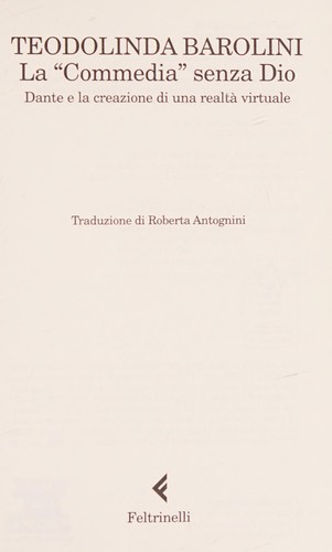 La Commedia senza Dio