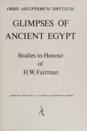Glimpses of ancient Egypt