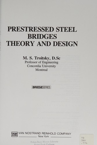 Prestressed steel bridges