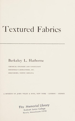 Woven stretch and textured fabrics