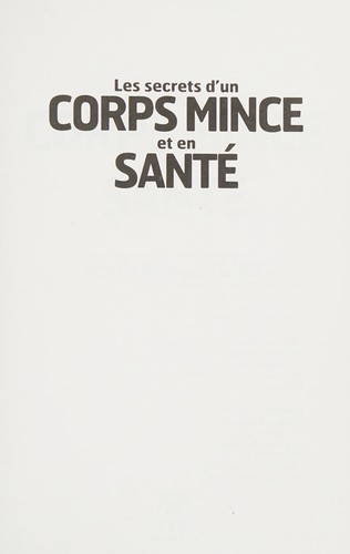 Les secrets d'un corps mince et en santé