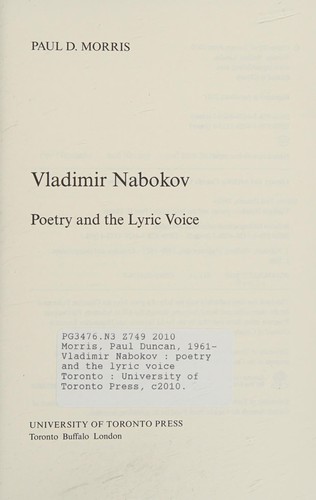 Vladimir Nabokov