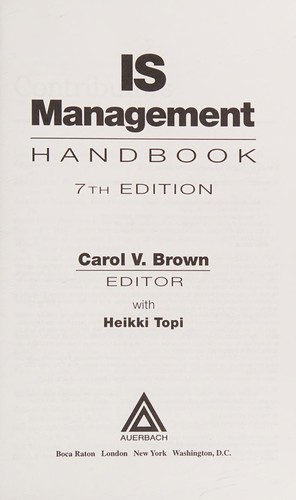 IS management handbook