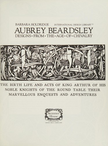 Aubrey Beardsley designs from the age of chivalry