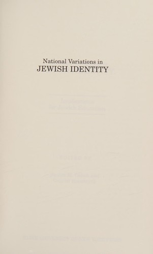 National variations in Jewish identity