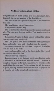 Longarm and the Star Saloon
