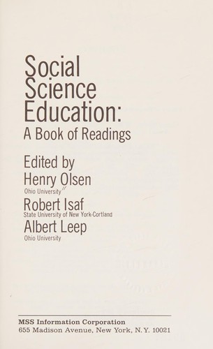 Social science education