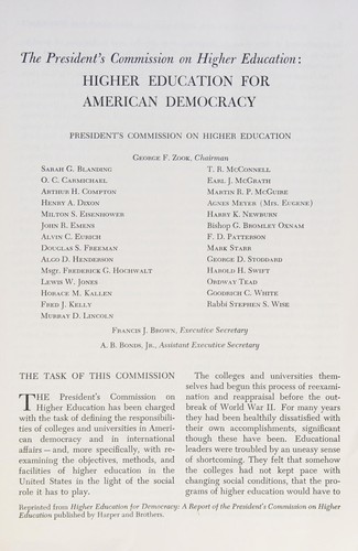 Education for democracy