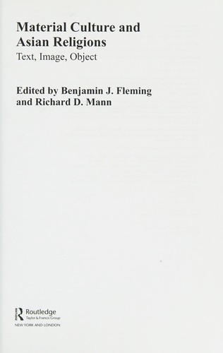 Material Culture and Asian Religions