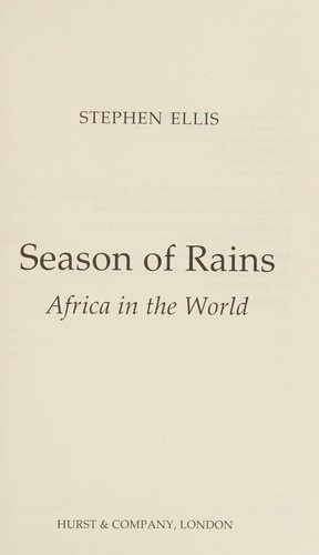Season of rains