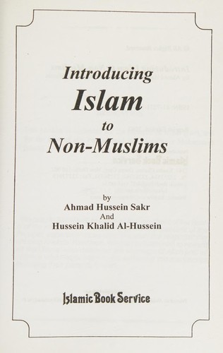 Introducing of Islam to Non Muslim