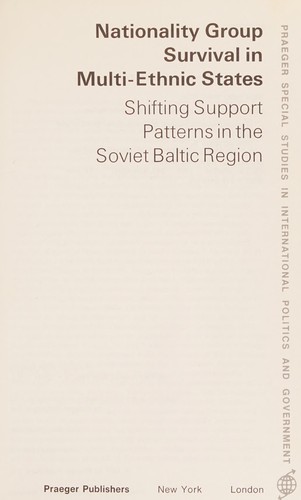 Nationality group survival in multi-ethnic states