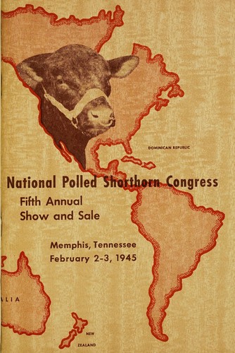 National Polled Shorthorn Congress, fifth annual show and sale
