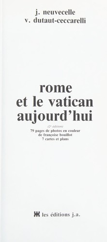 Rome et le Vatican aujourd'hui