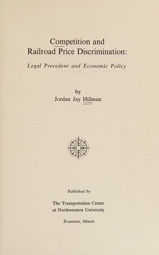 Competition and railroad price discrimination
