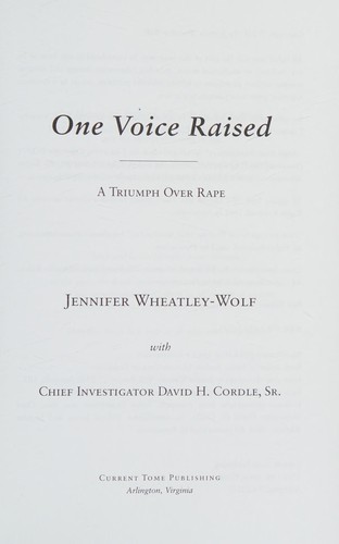 One voice raised