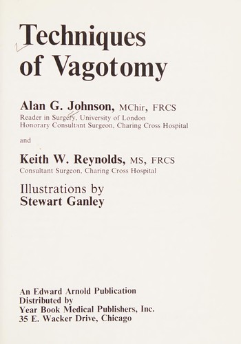Techniques of vagotomy