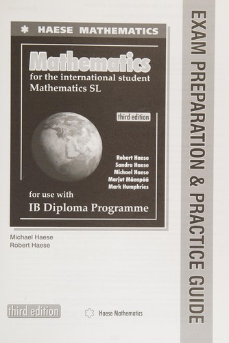 Mathematics for the international student