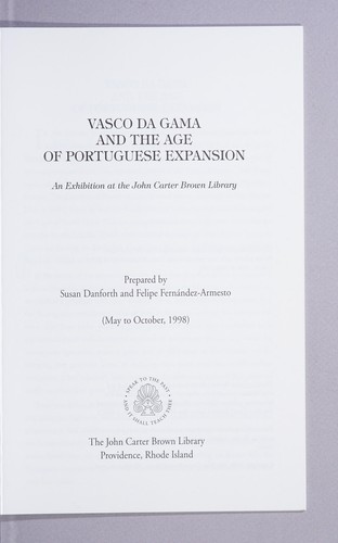 Vasco da Gama and the age of Portuguese expansion