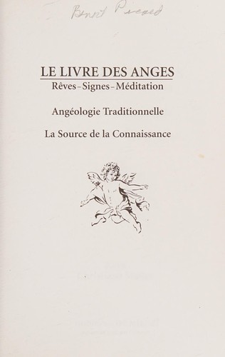 Le livre des anges