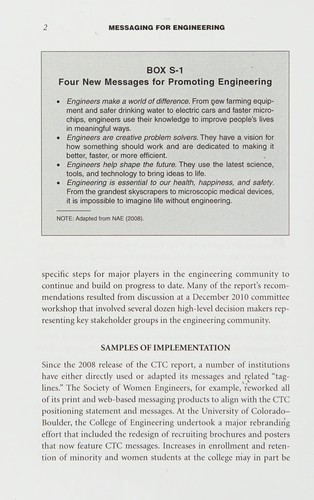 Messaging for Engineering