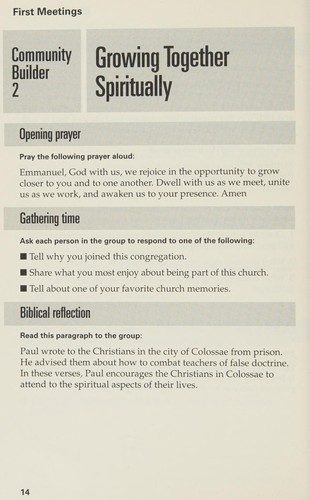Community builders