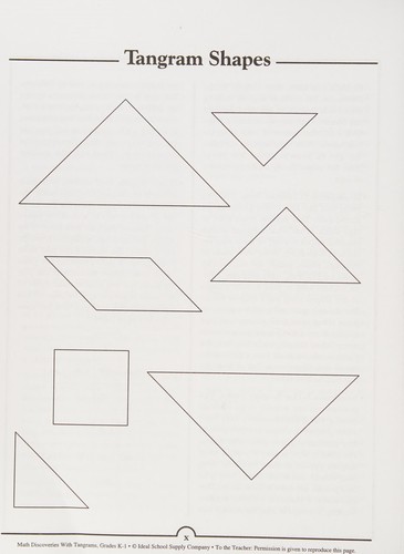 Math discoveries with tangrams