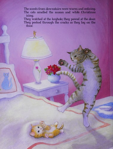 The Christmas cats