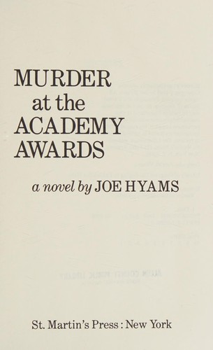 Murder at the academy awards