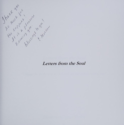 Letters from the Soul