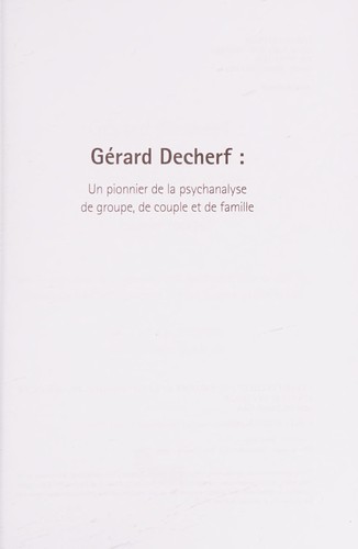 Gérard Decherf