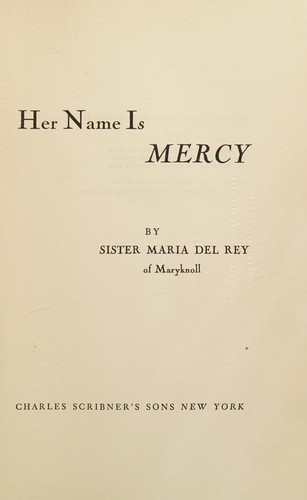Her name is Mercy