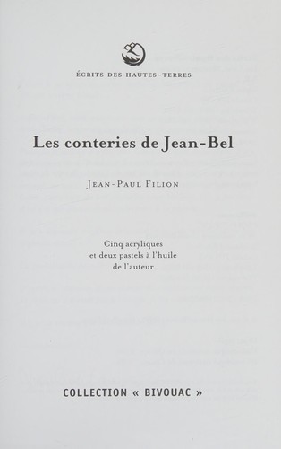 Les conteries de Jean-Bel
