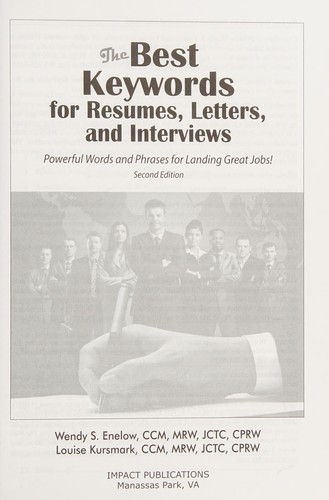 The best keywords for resumes, letters, and interviews
