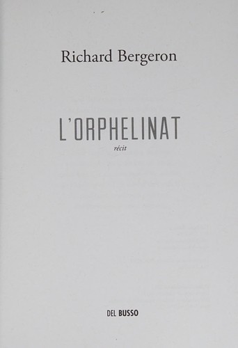 L'orphelinat