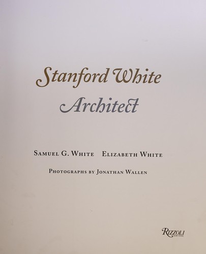Stanford White, architect