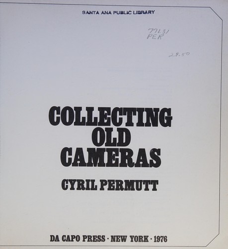 Collecting old cameras