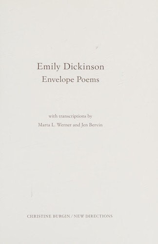 Envelope poems