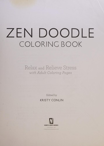 Zen Doodle Coloring Book