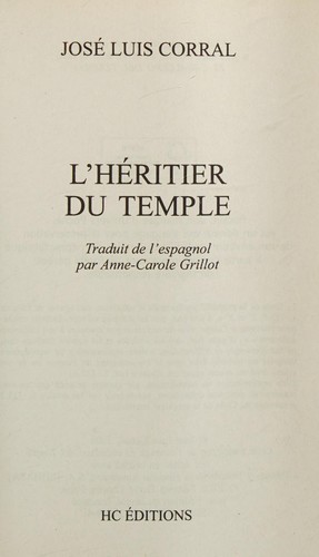 L'héritier du Temple