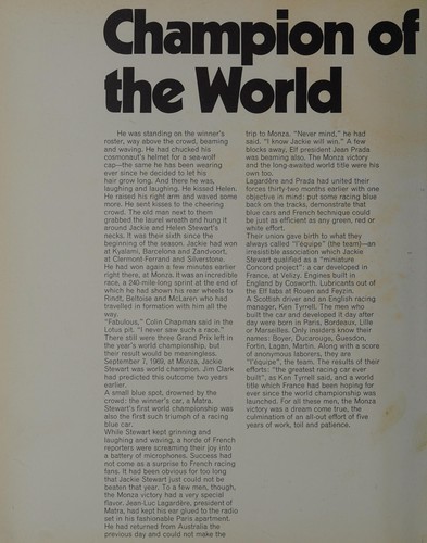 Champion of the world
